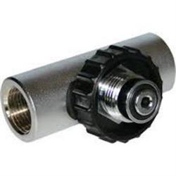 T-adaptor DIN 300 bar -> 2x DIN 230 bar