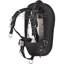 Harness Tecline DIR, incl 3mm SS backplate fixed D-rings