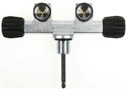 Twin valve G5/8 - viton