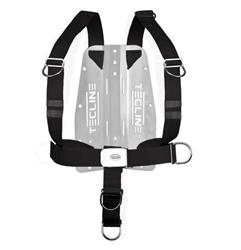 Harness Tecline DIR hard webbing - incl. 3mm SS backplate