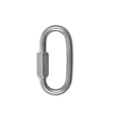 SS oval snap with nut 60 mm