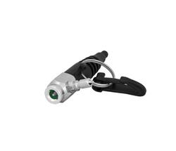 Air nozzle with ending for car tire