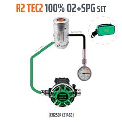 R2 TEC2 100% O2 M26x2 with SPG, stage set - EN250A