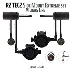 R2 TEC2 rev. Side Mount Extreme set - EN250A - Military Line